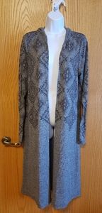 Light weight hooded duster